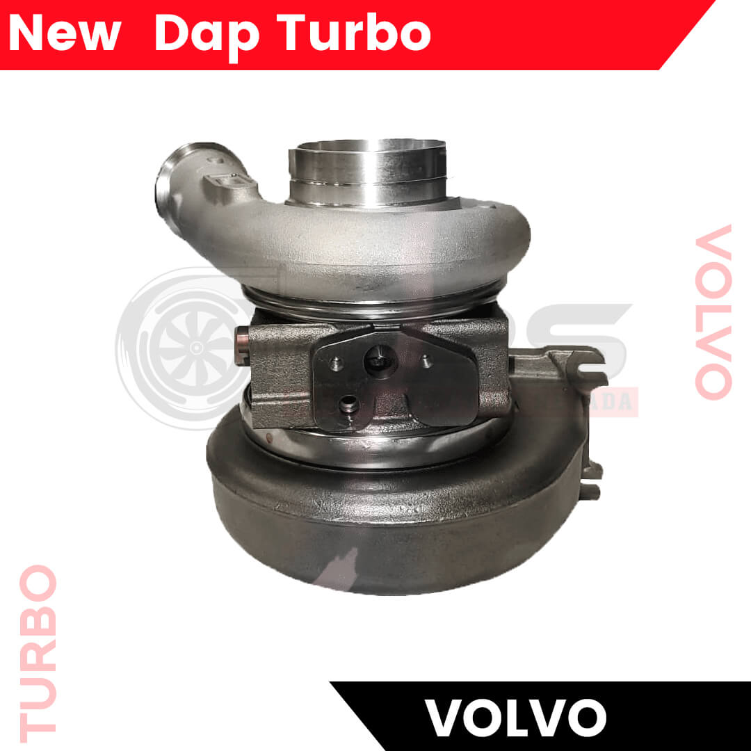 NEW DAP VOLVO D11H/D11J/EPA10/EPA14 #85141057 TURBO HE400VG/HE451VE – $2,100.00+$600.00 CORE DEPOSIT – CALIBRATED ACTUATOR NOT INCLUDED