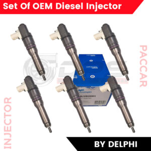 1972591 OEM BY DELPHI MX13 & MX10 – 6 INJECTOR SET – $3600.00+$900.00 CORE CHARGE FREE SHIPPING IN ALL ORDERS – SAVE $50USD