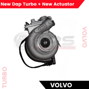NEW DAP VOLVO D13H/D13J/EPA10/EPA14 #85141060 TURBO HE400VG/HE451VE – $3,200.00+$600.00 CORE DEPOSIT – NEW CALIBRATED ACTUATOR INCLUDED (COPY)