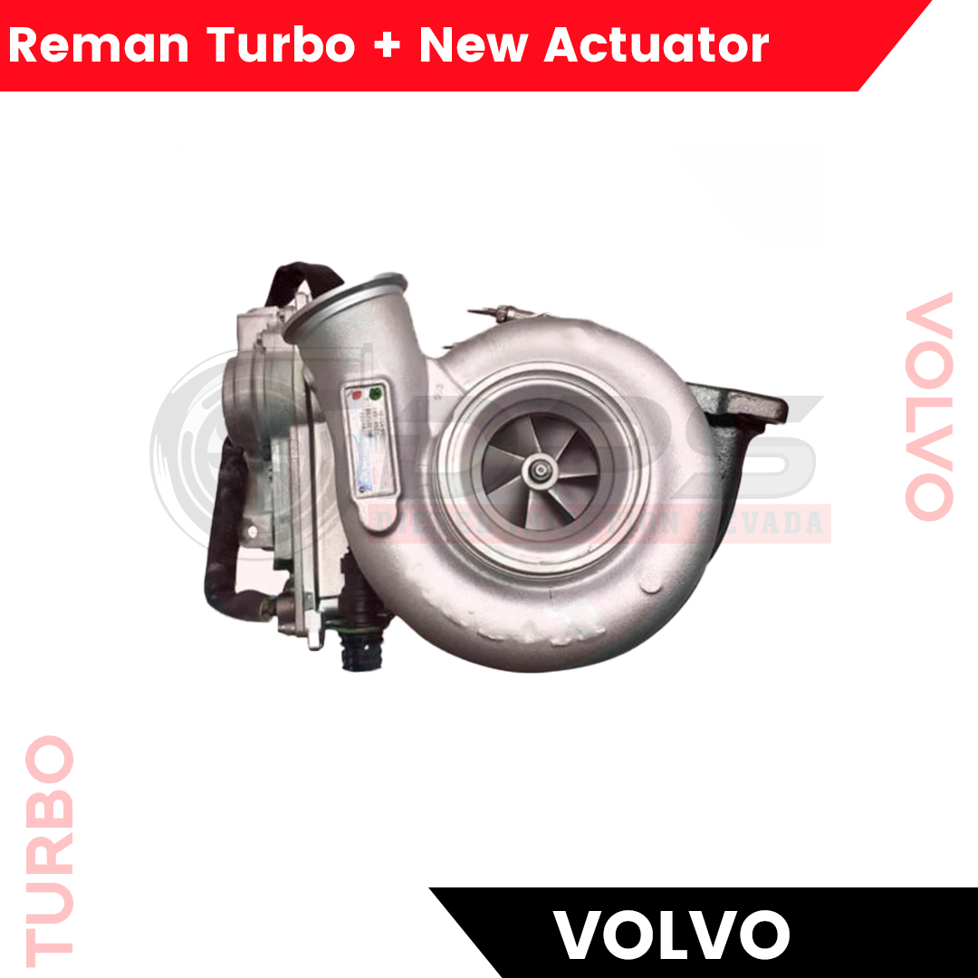 REBUILT VOLVO D11F/EPA07 #85136180 TURBO HE400VG/HE451VE – $2,500.00+$600.00 CORE DEPOSIT – NEW CALIBRATED ACTUATOR INCLUDED - Image 2