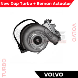 NEW DAP VOLVO D11H/D11J/EPA10/EPA14 #85141057 TURBO HE400VG/HE451VE – $2,800.00+$600.00 CORE DEPOSIT – REMANUFACTURED CALIBRATED ACTUATOR INCLUDED