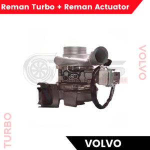 REBUILT VOLVO D13F/EPA07 #85140458 TURBO HE400VG/HE451VE – $2,100.00+$600.00 CORE DEPOSIT – REMANUFACTURED CALIBRATED ACTUATOR INCLUDED