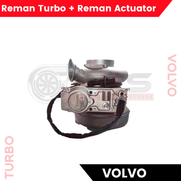 REBUILT VOLVO D13F/EPA07 #85140458 TURBO HE400VG/HE451VE – $2,100.00+$600.00 CORE DEPOSIT – REMANUFACTURED CALIBRATED ACTUATOR INCLUDED - Image 2