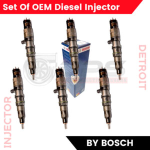A4710700487 (DD13) BOSCH – 6 OEM INJECTORS SET – $3,600.00 + $600.00 CORE FREE SHIPPING IN ALL ORDERS – SAVE $50USD
