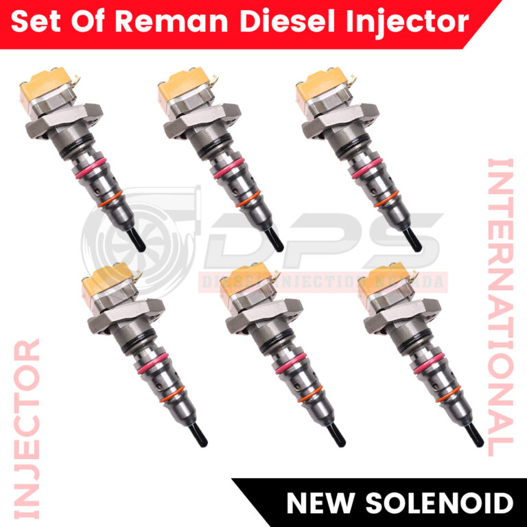 AP63812 BJ – DT466 – 6 INJECTORS SET – $900.00 + $600.00 CORE FREE ...