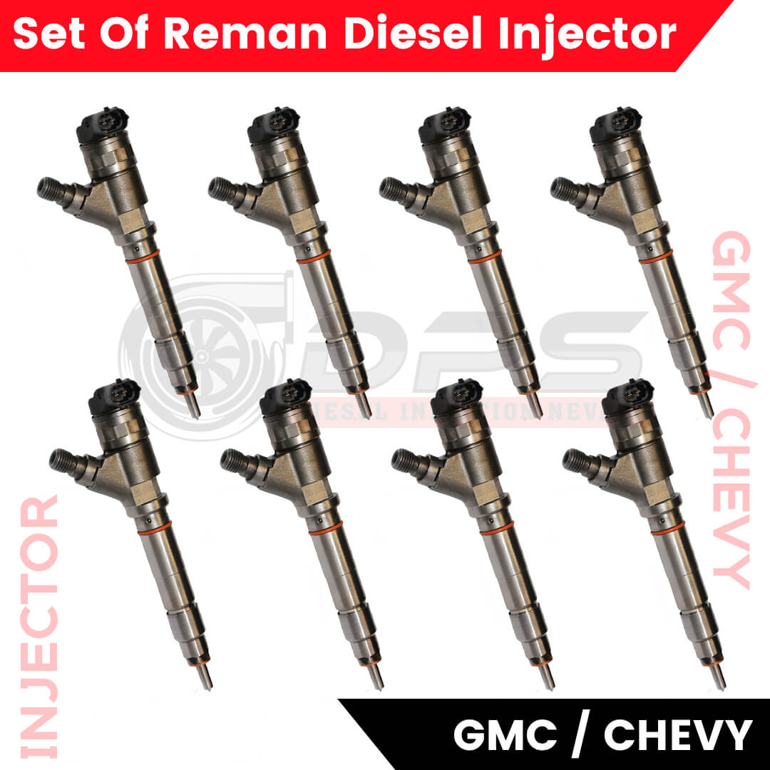 0986435521 LBZ (2006-2007 1/2) – 8 INJECTORS SET – $1,200.00 + $800.00 CORE FREE SHIPPING IN ALL ORDERS – SAVE $50US
