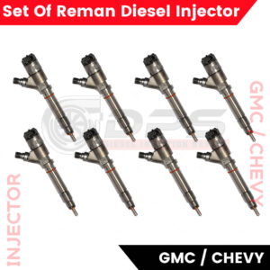 0986435504 LLY (2004 1/2 – 2005) – 8 INJECTORS SET – $1,200.00 + $800.00 CORE FREE SHIPPING IN ALL ORDERS – SAVE $50US