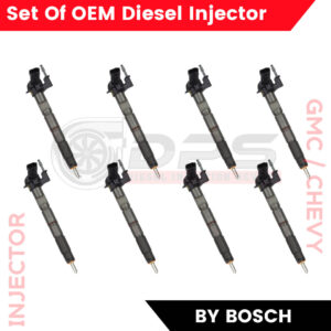 0986435410 LML (2011-2016) BOSCH NEW – 8 INJECTORS SET – $2,600.00 + $800.00 CORE FREE SHIPPING IN ALL ORDERS – SAVE $50US