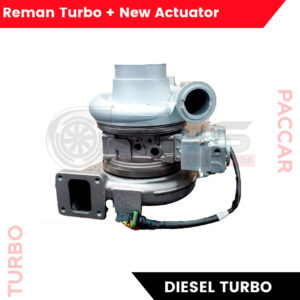TURBO PACCAR MX13 #1907281 $2700 + $600 CORE DEPOSIT WITH NEW ACTUATOR
