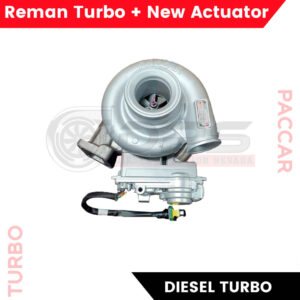 TURBO PACCAR HE531VE 2842125 1831156 $2700 + $600 CORE DEPOSIT WITH NEW ACTUATOR